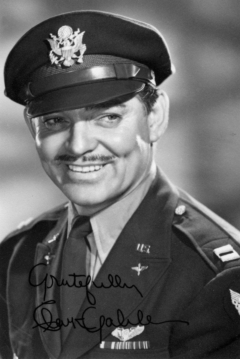 Clark Gable, amerykański aktor, ok. 1942-1945 autorstwa Unbekannt