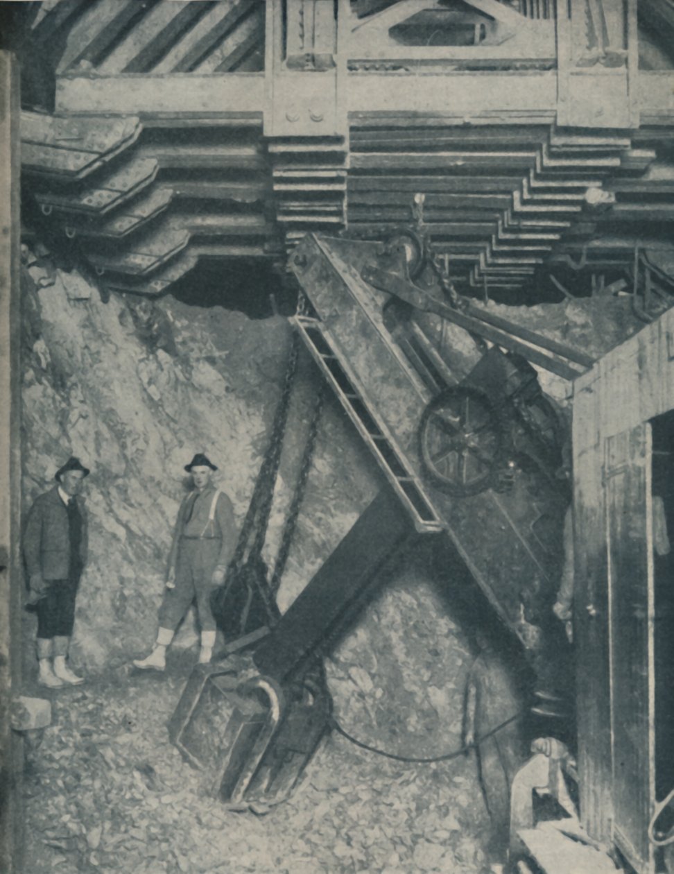 Wydrapywanie serca góry do tunelu w Colorado City, ok. 1935 r. autorstwa Unbekannt