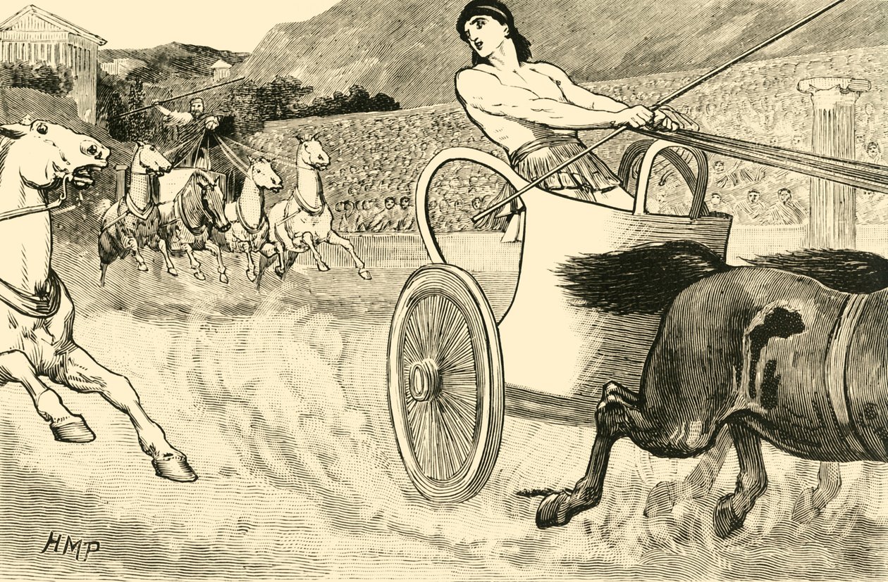Clisthenes na Igrzyskach Olimpijskich, 1890. autorstwa Unbekannt