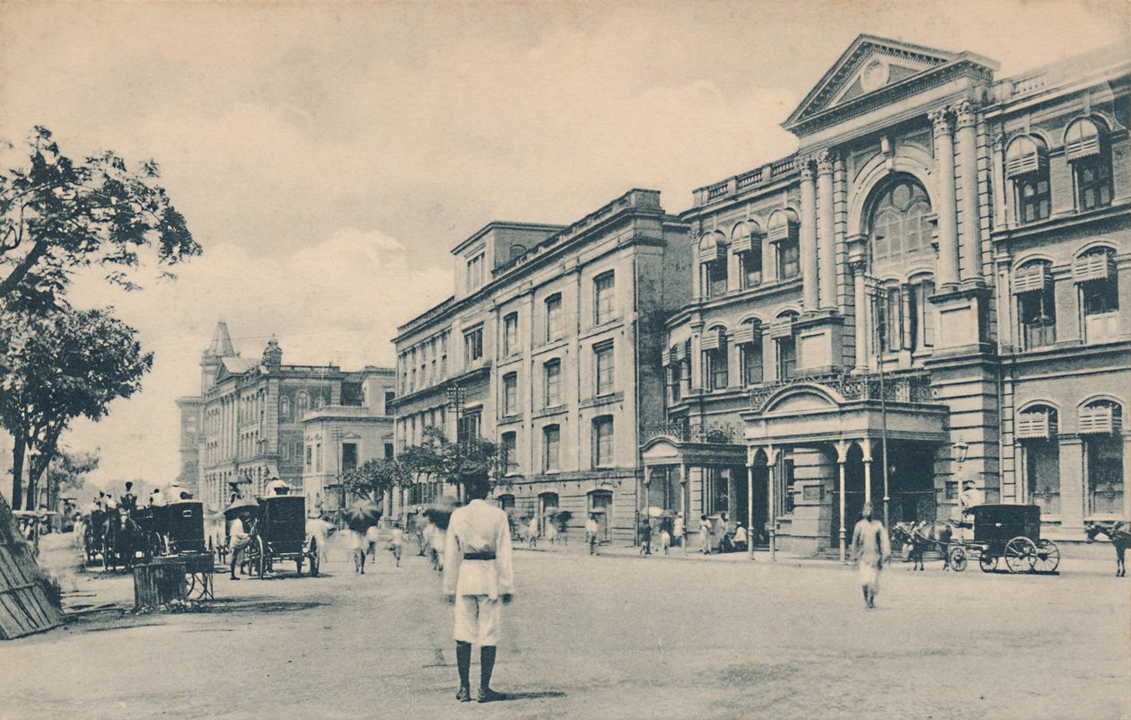 Clive Street, Kalkuta, ok. 1905. autorstwa Unbekannt