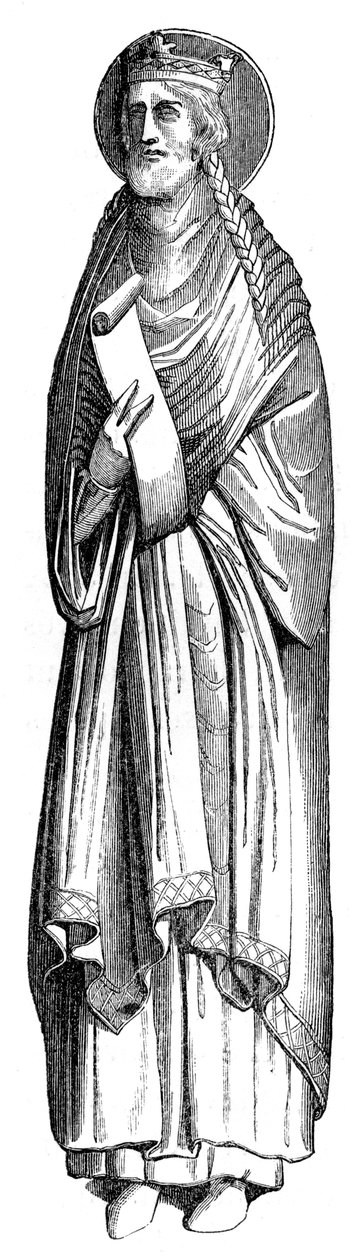 Clotaire I 497-560, król Franków, 1849 autorstwa Unbekannt