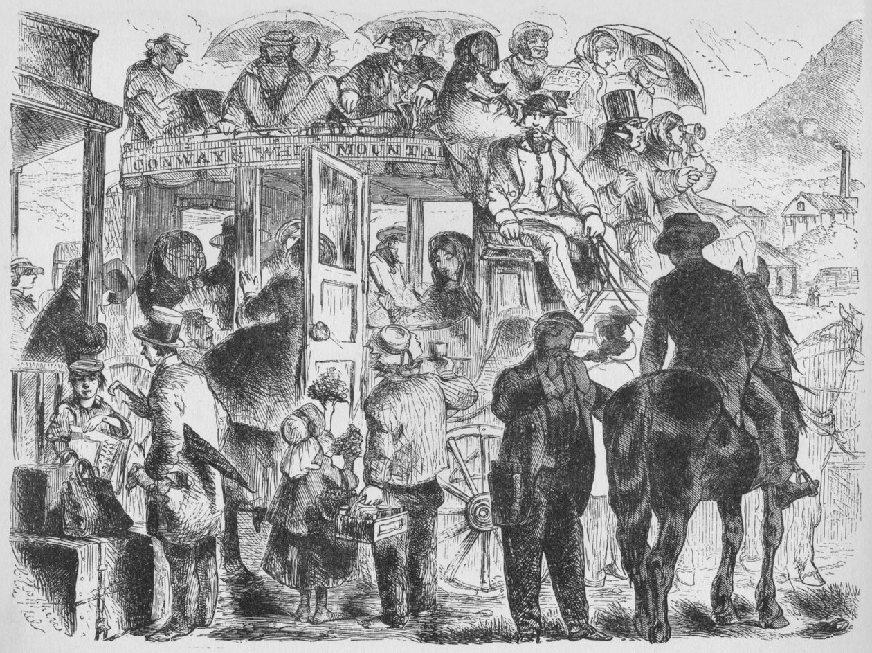 Autokary do kurortów i hoteli, c1859, 1938 autorstwa Unbekannt