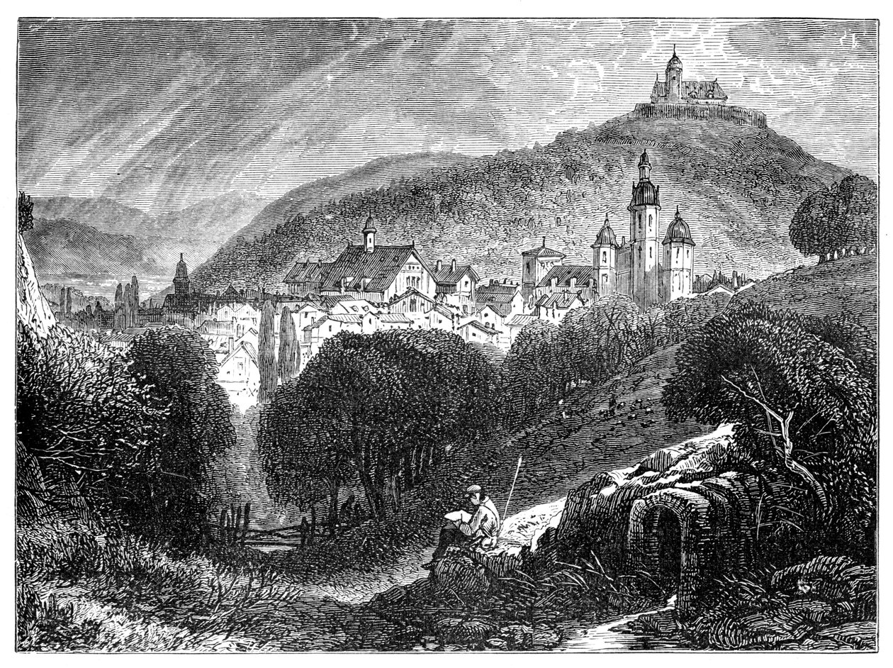 Coburg, Bawaria, Niemcy, 1900 autorstwa Unbekannt