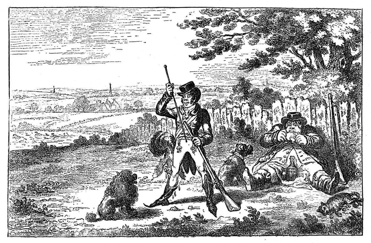 Cockney sportowcy doładowujący, 1800 autorstwa Unbekannt