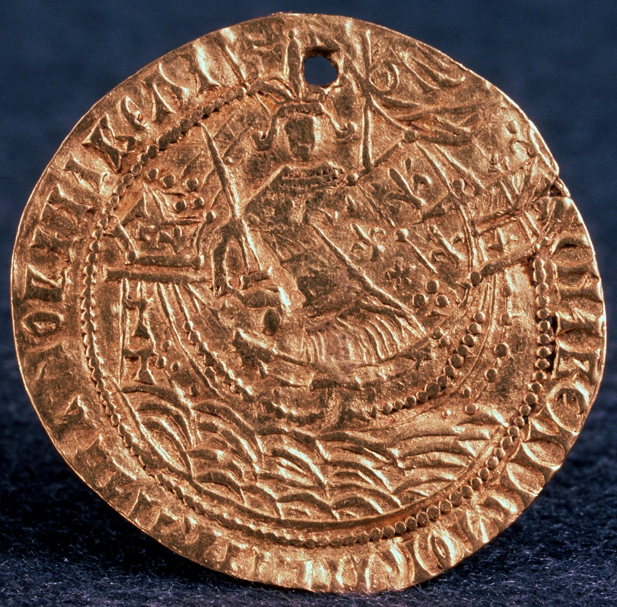 Moneta Korabelnik cara Iwana III, Rewers: Władca na jego statku, 1471-1490 autorstwa Unbekannt