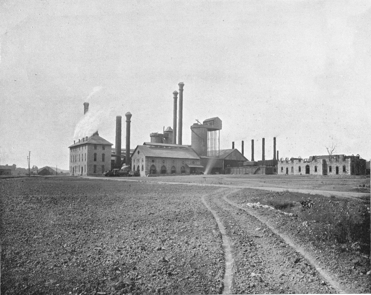 Colebrook Furnace, Liban, Pensylwania, USA, ok. 1900. autorstwa Unbekannt