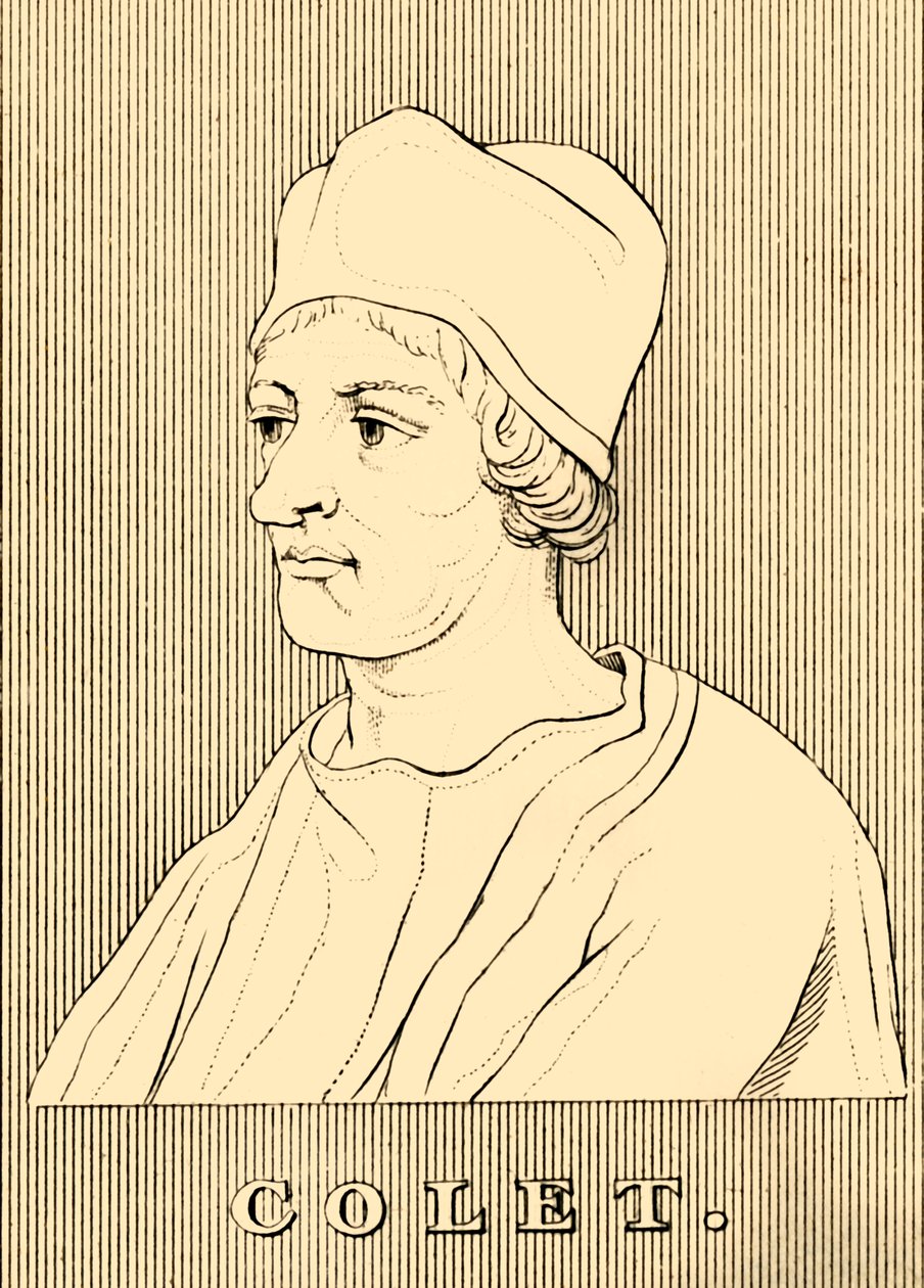 Colet, 1467-1519, 1830. autorstwa Unbekannt