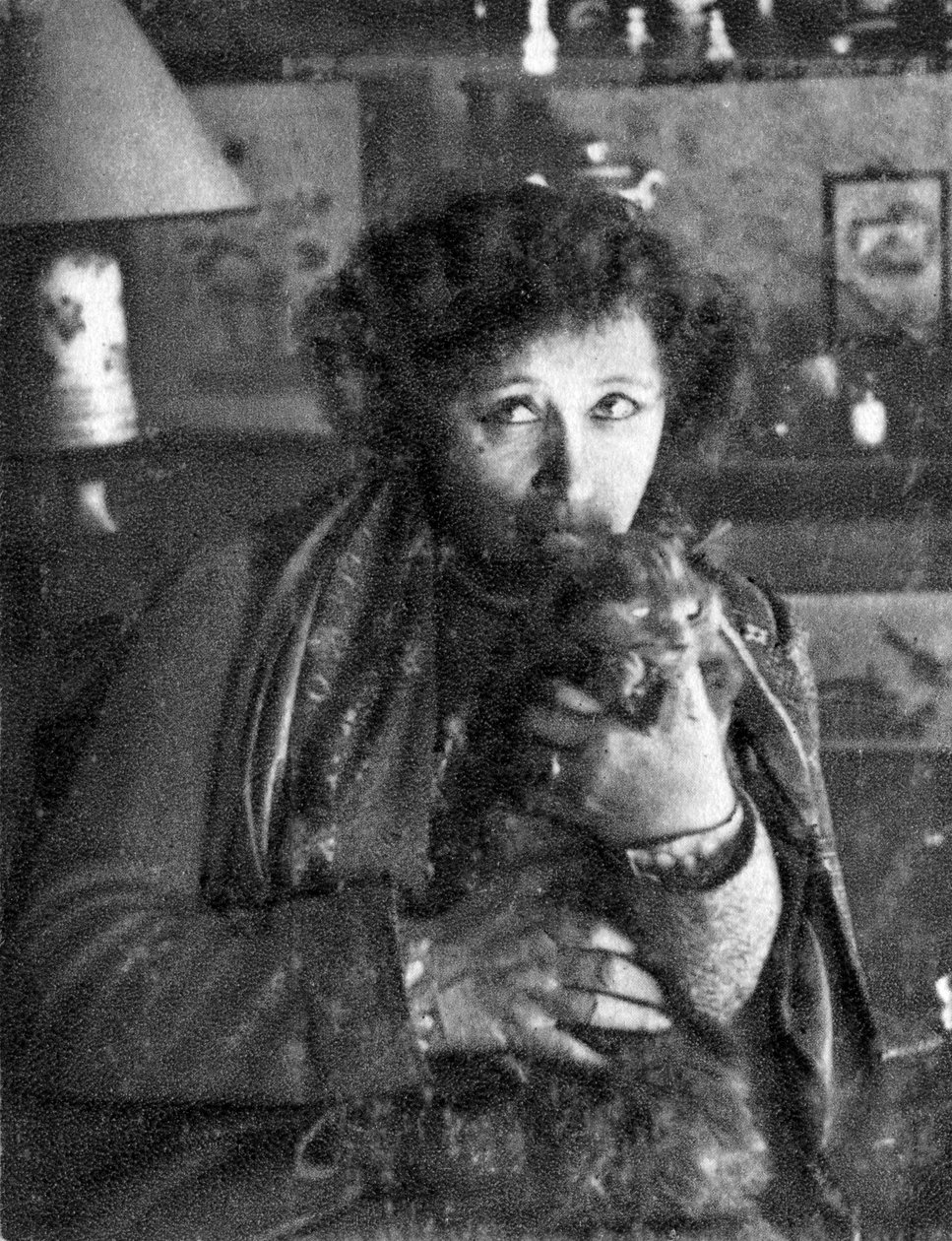 Colette, francuska powieściopisarka autorstwa Unbekannt