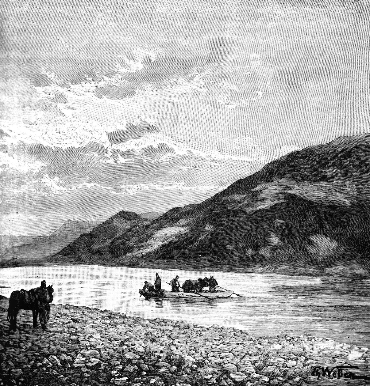 Collon-Cura, Argentyna, 1895 autorstwa Unbekannt