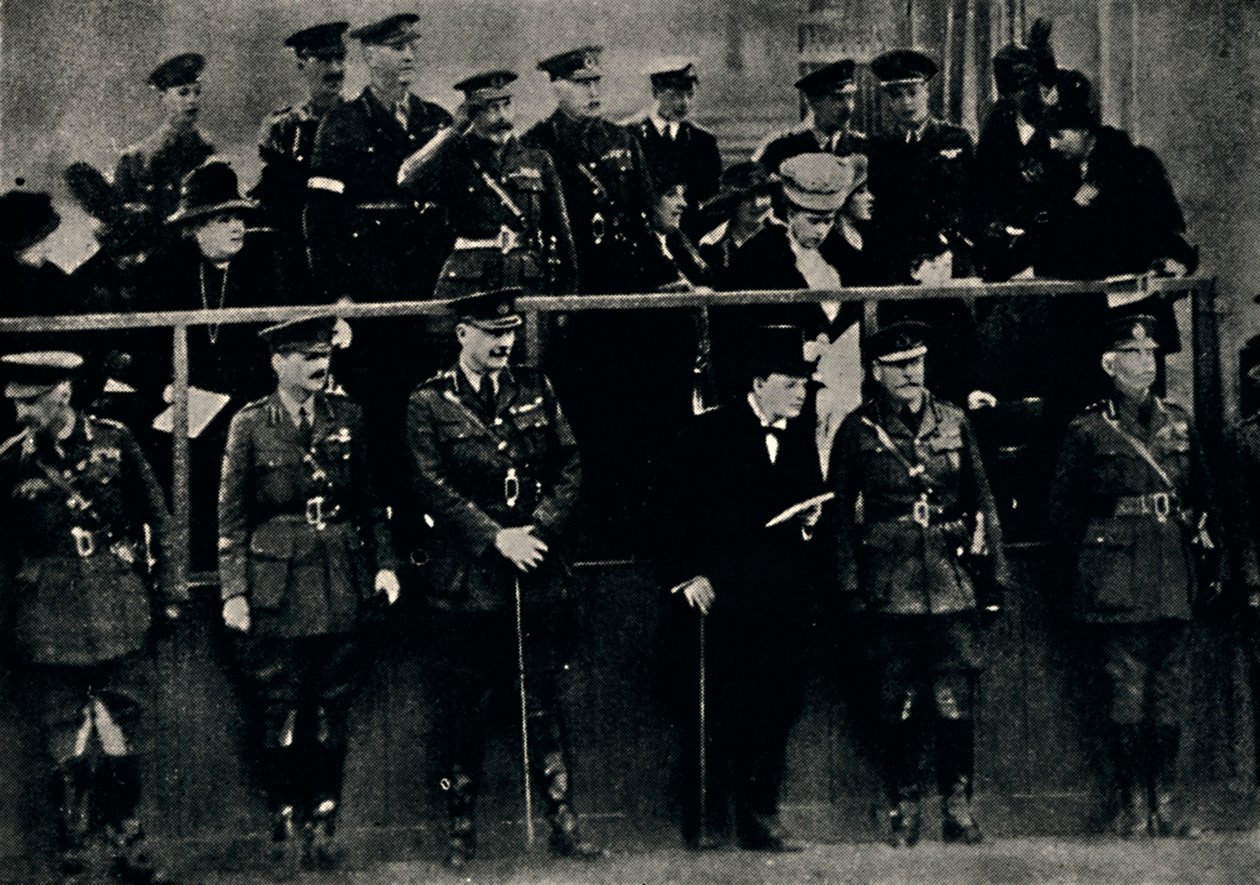 Wojska kolonialne maszerują przez Londyn, 1919, 1945. autorstwa Unbekannt
