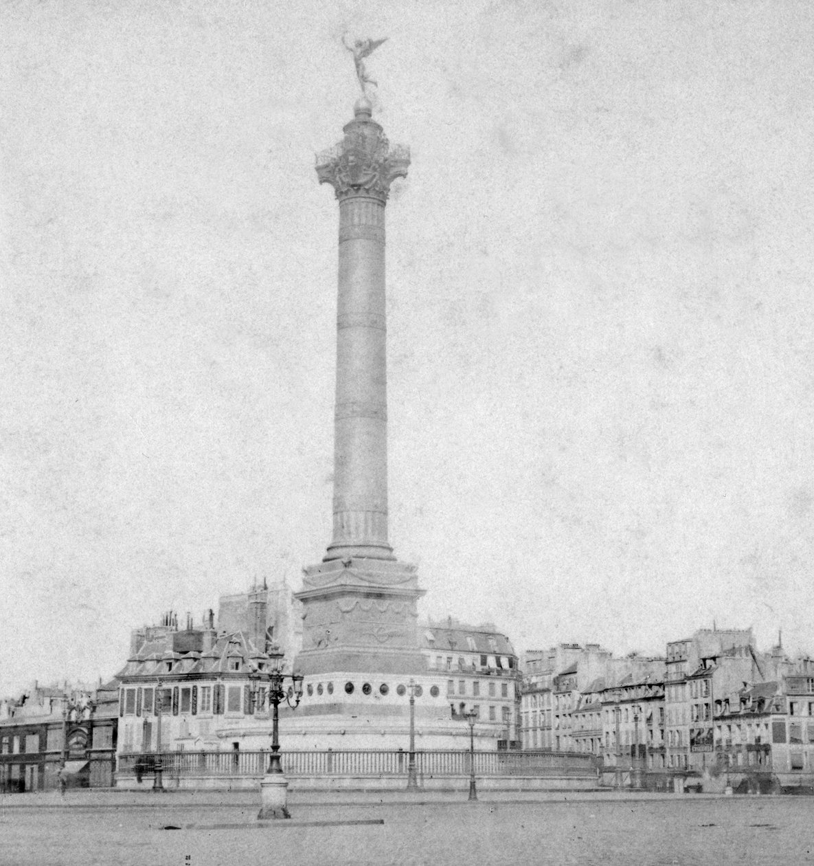 Kolumna Lipcowa, Place de la Bastille, Paryż, Francja, koniec XIX lub początek XX wieku autorstwa Unbekannt