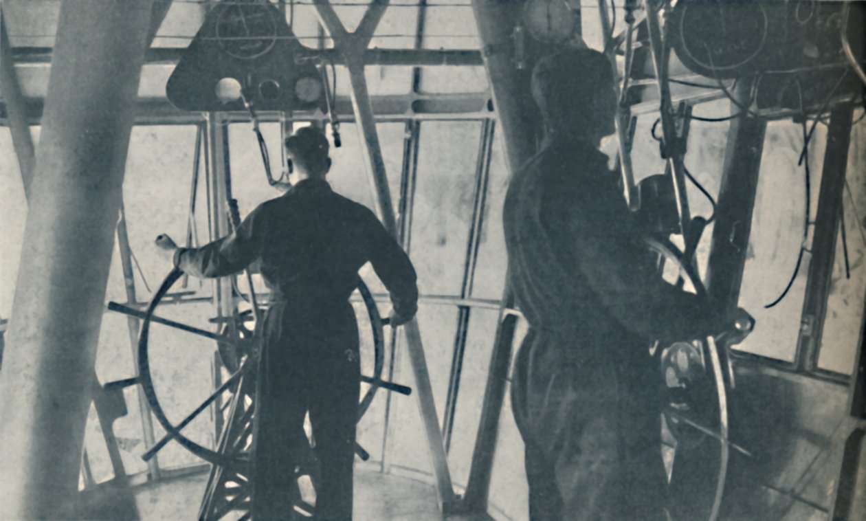 Komfort dla pasażerów i kabina cudownego centralnego sterowania, c1935 autorstwa Unbekannt
