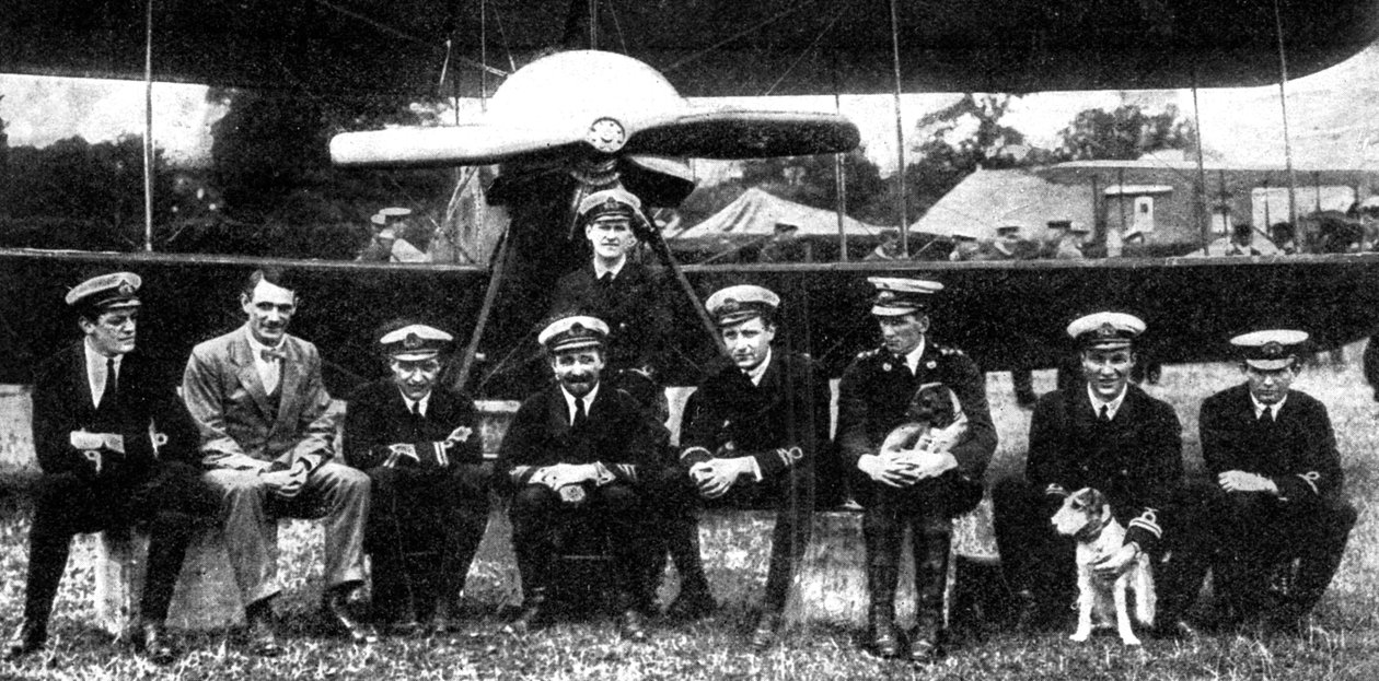 Dowódca Samson, Royal Navy Flying Corps, I wojna światowa, 1914 autorstwa Unbekannt