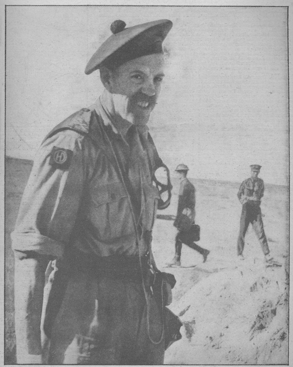 Dowódca 51. Dywizji Górskiej, generał dywizji Douglas Wimberley, DSO, MC, 1943-44 autorstwa Unbekannt