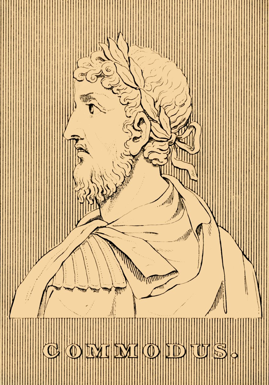 Kommodus, 161-192 AD, 1830 autorstwa Unbekannt