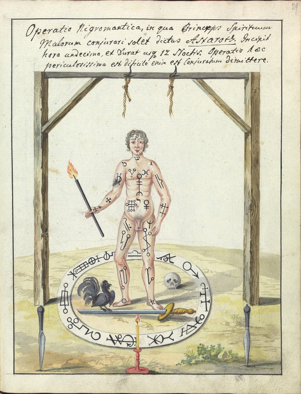 Kompendium najrzadszych z całej sztuki magii..., 1775 autorstwa Unbekannt