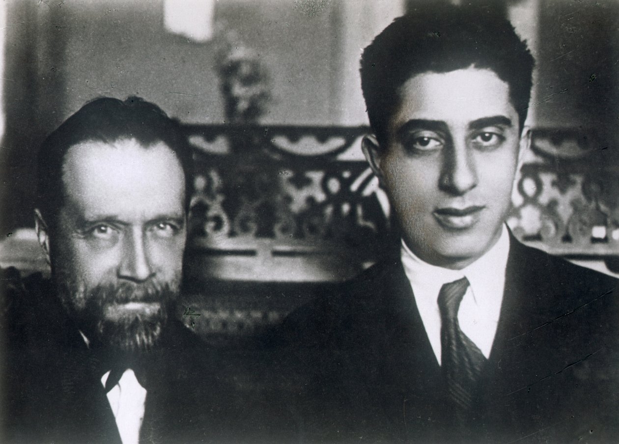 Kompozytorzy Nikołaj Myaskowski i Aram Chaczaturian, 1933 autorstwa Unbekannt