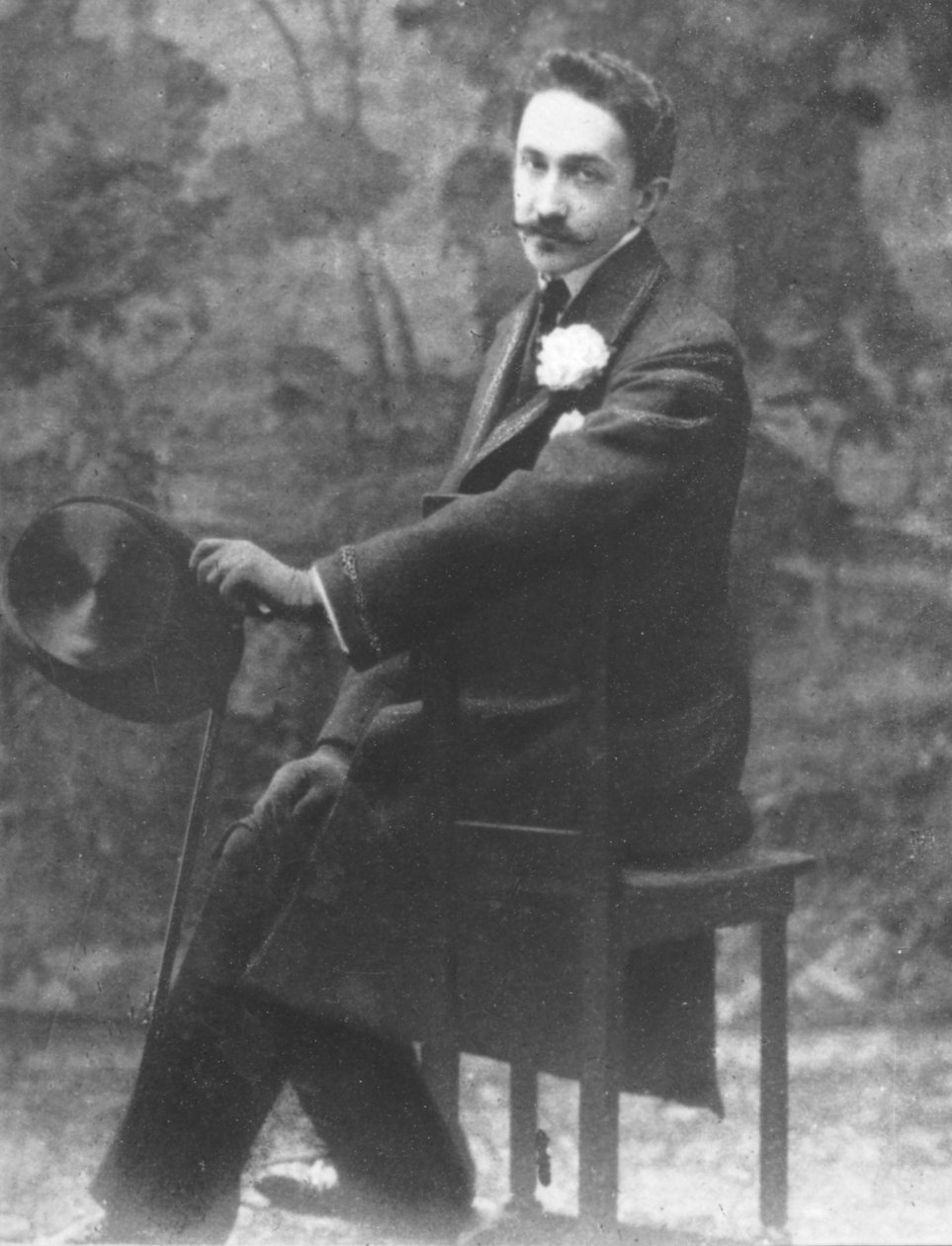 Hrabia Montesquiou, c1893 autorstwa Unbekannt