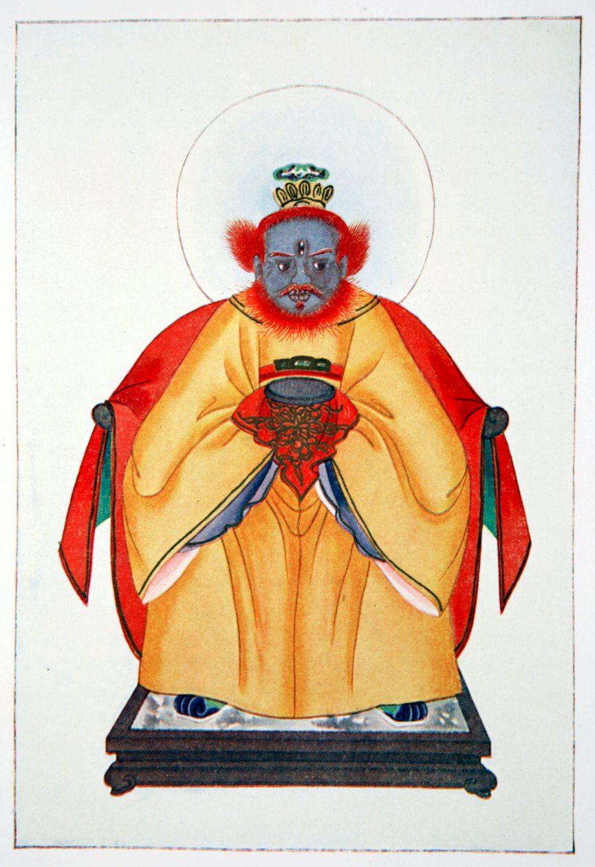 „Konfucjusz, wielki, nieuzasadniony Bóg Chin”, 1922 autorstwa Unbekannt