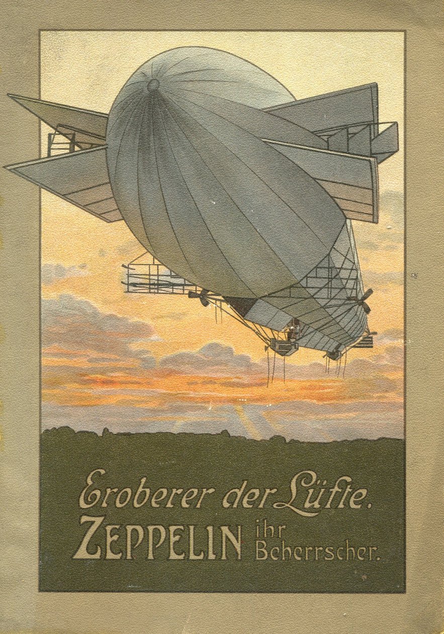 Zdobywca Powietrza. Zeppelin, 1916 autorstwa Unbekannt