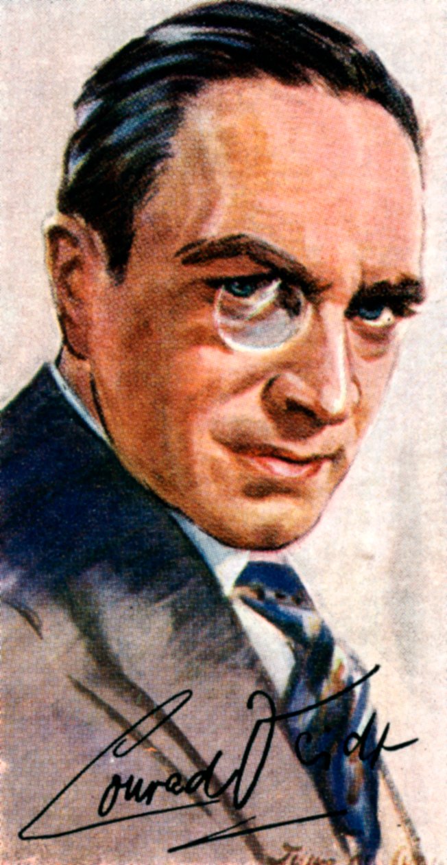 Conrad Veidt, 1893-1943, niemiecki aktor, XX wiek autorstwa Unbekannt