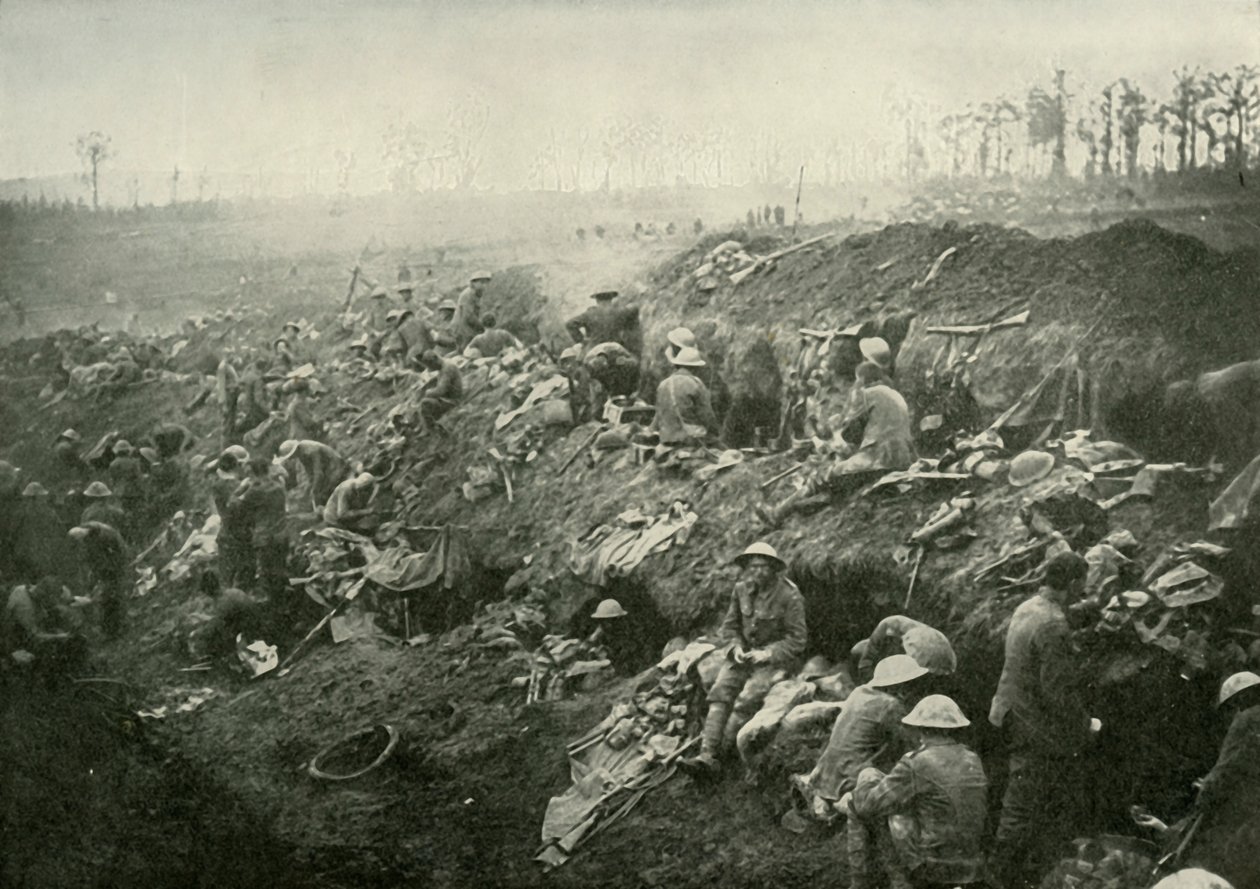 Konsolidacja zdobytej pozycji, 1919. autorstwa Unbekannt
