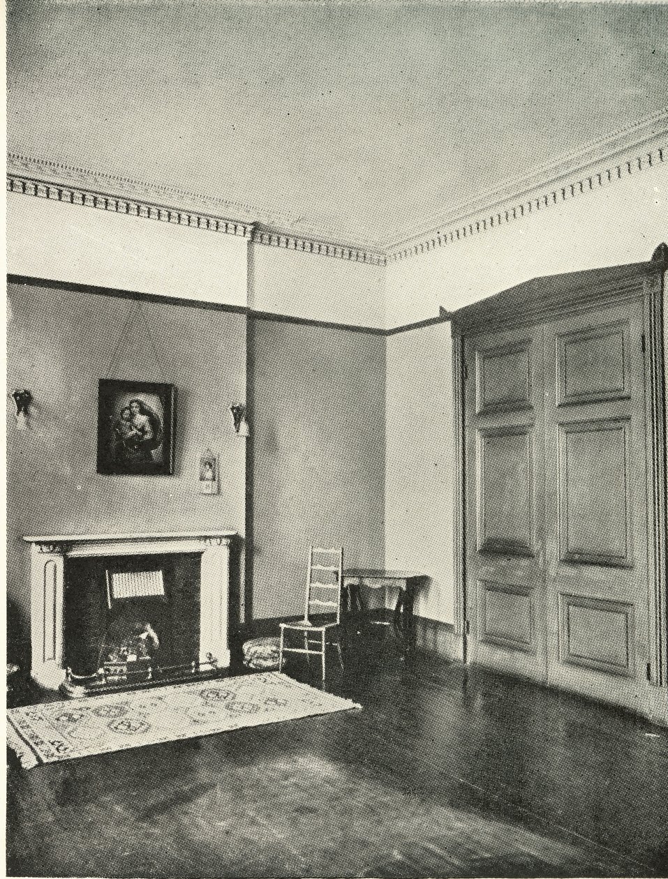 Skontrastowane wnętrza: Regency - Mecklenburgh Square, Bloomsbury, 1938 autorstwa Unbekannt