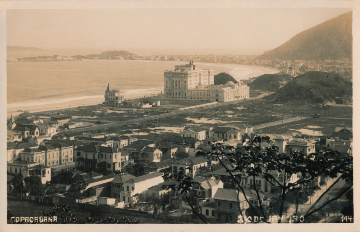 Copacabana. Rio de Janeiro, ok. 1910 r. autorstwa Unbekannt