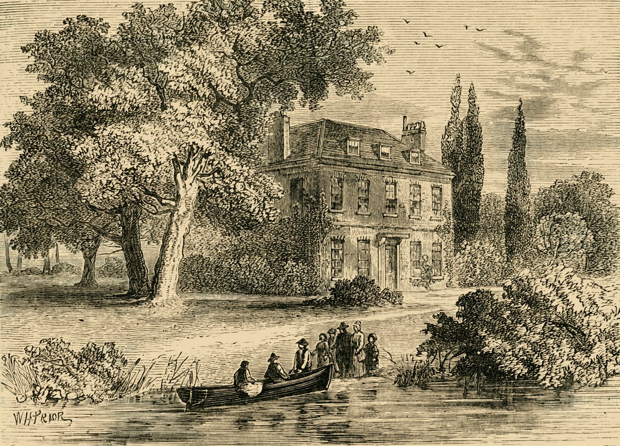 Dom Corneya, w 1760 r., ok. 1878 r. autorstwa Unbekannt