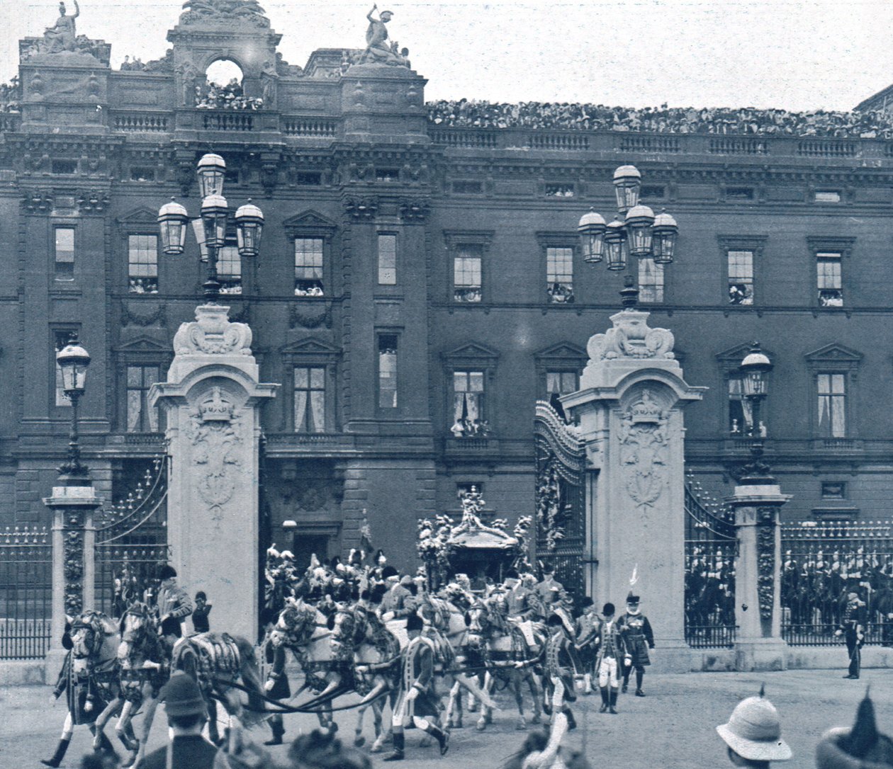 Koronacja króla Jerzego V i królowej Marii, Londyn, 1911. autorstwa Unbekannt