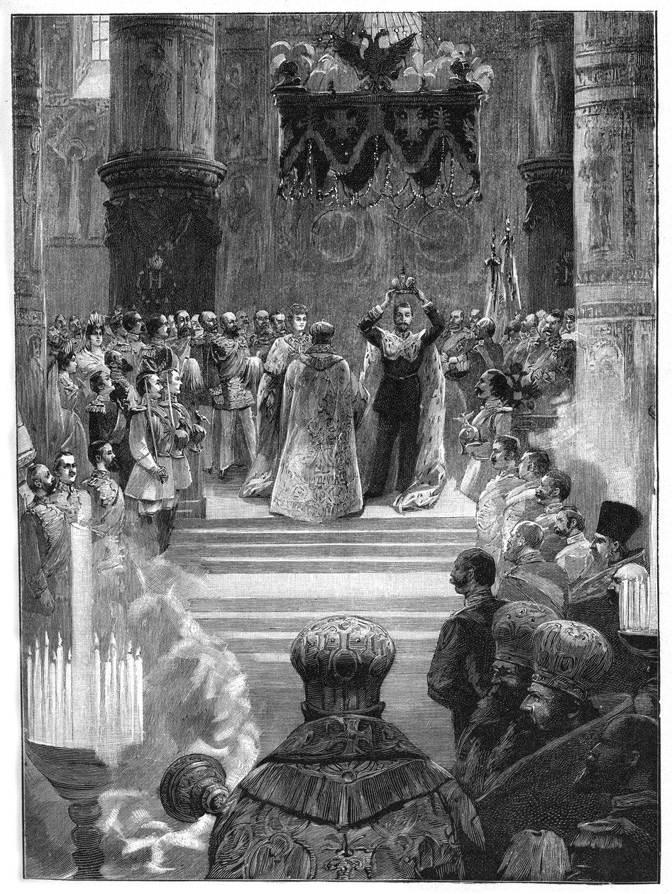 Koronacja cara Mikołaja II, 26 maja 1896, 1900 autorstwa Unbekannt