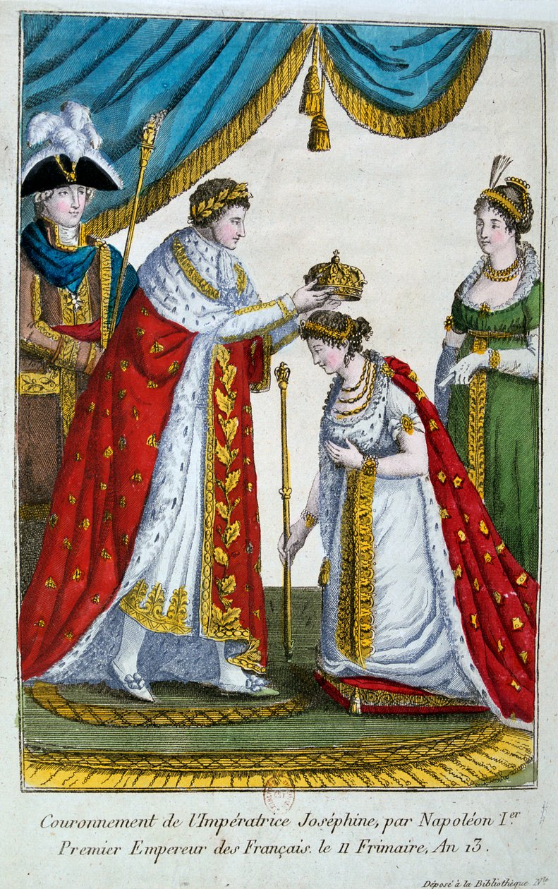 Koronacja cesarzowej Józefiny, 2 grudnia 1804 r., XIX w. autorstwa Unbekannt