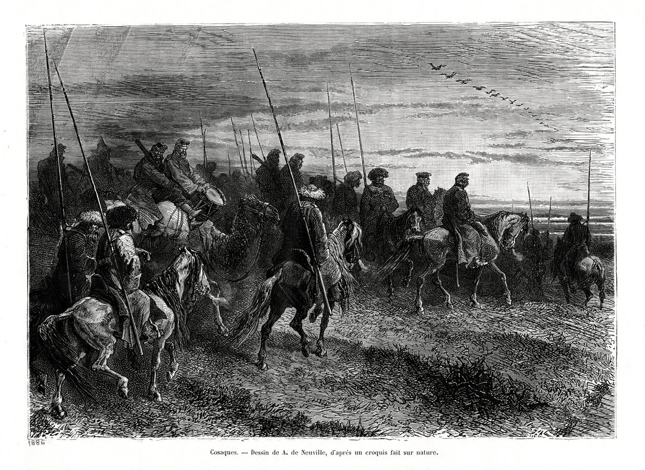 Kozacy, 1886 autorstwa Unbekannt
