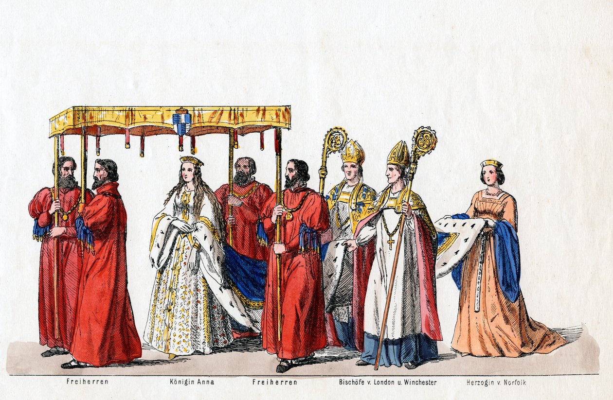 Projekty kostiumów do sztuki Szekspira Henryk VIII, XIX wiek. autorstwa Unbekannt