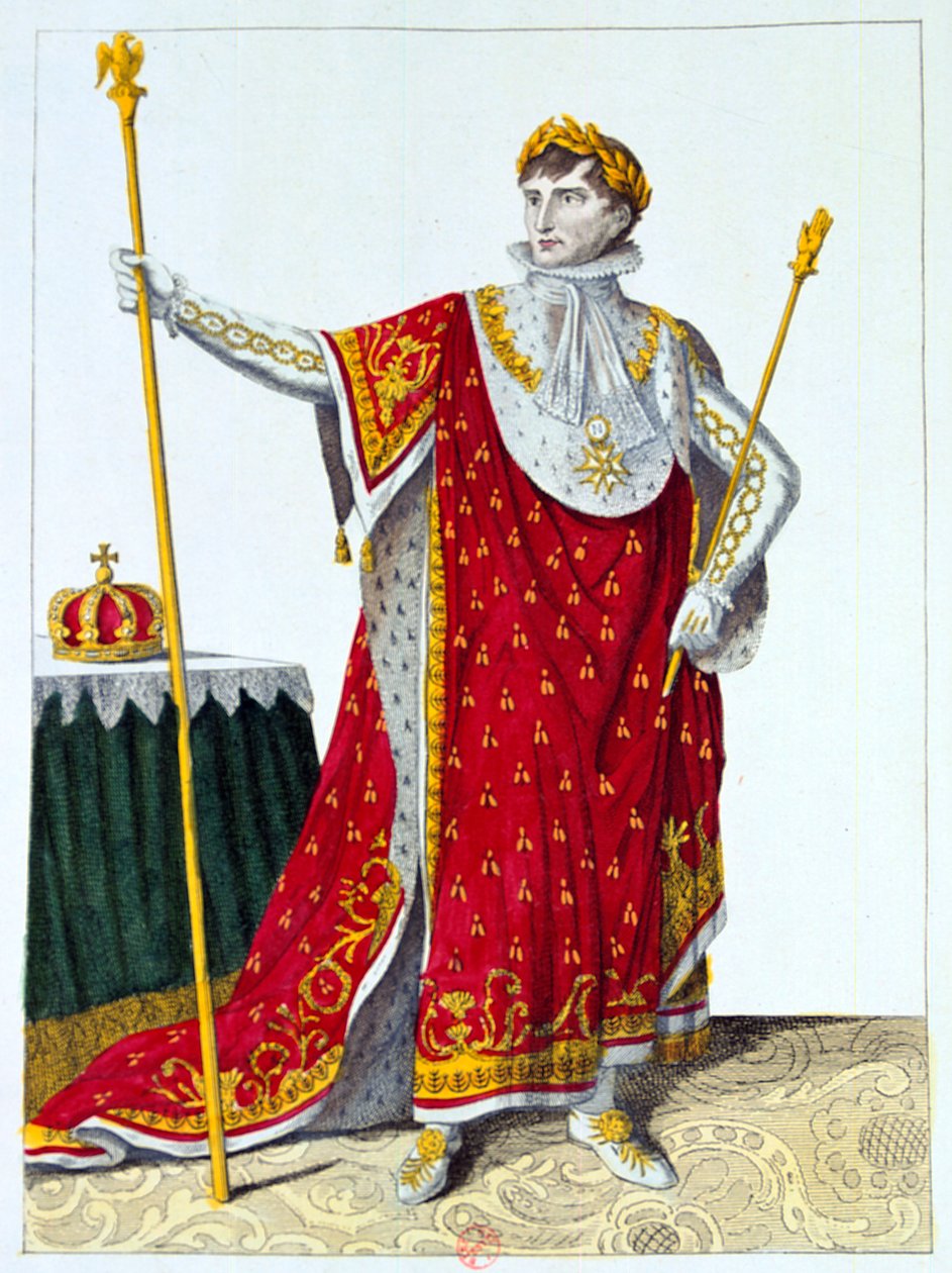 Kostium na koronację Napoleona I, 2 grudnia 1804, XIX w. autorstwa Unbekannt