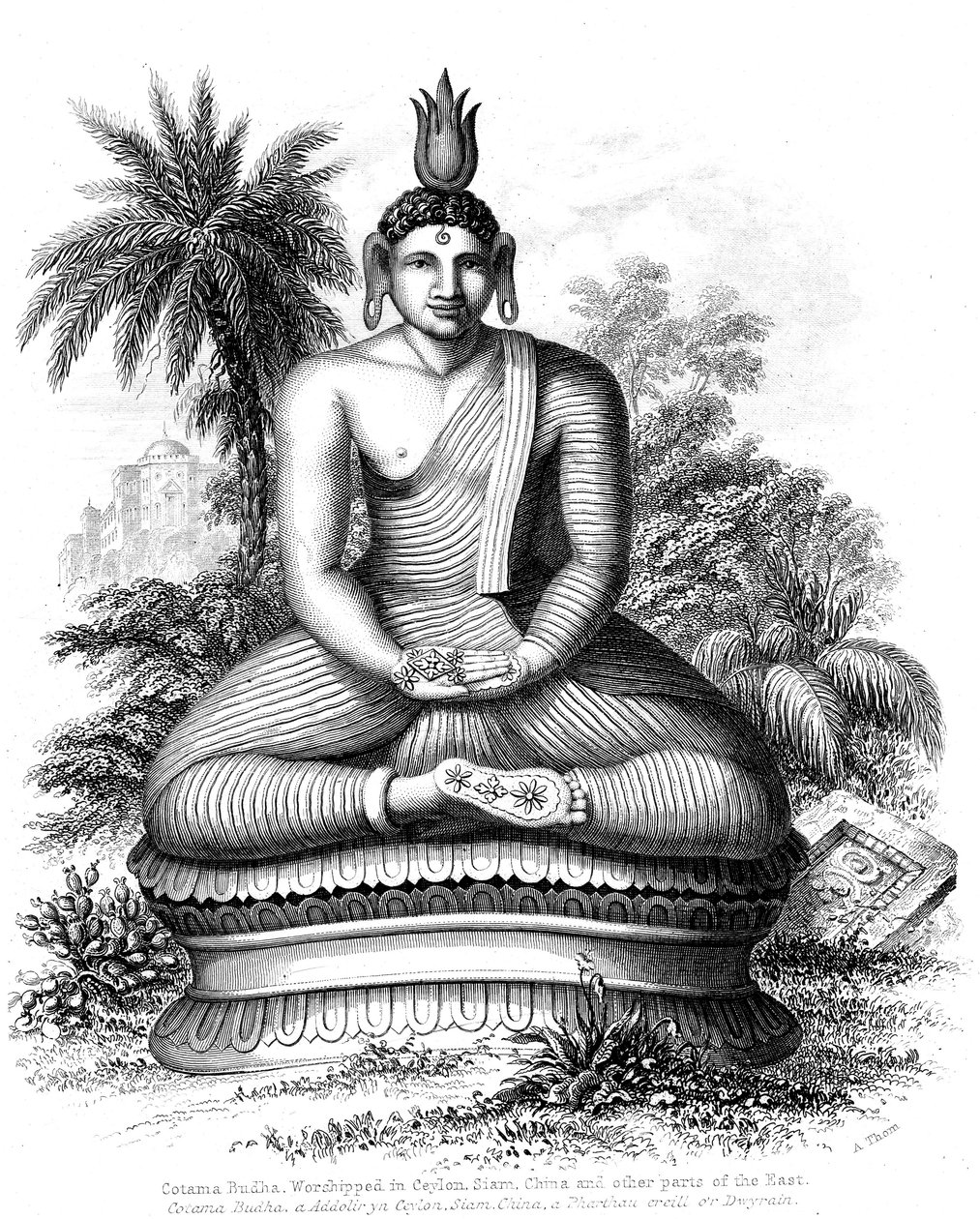 Cotama Budda, 1880 autorstwa Unbekannt