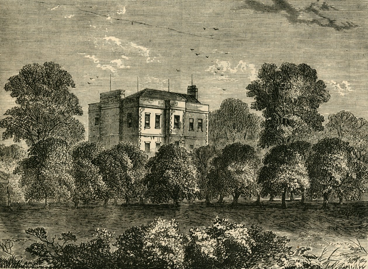Dom radnego Agara, Somers Town, 1830 r., ok. 1876 r. autorstwa Unbekannt