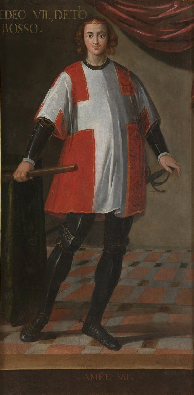 Hrabia Amadeusz VII Sabaudii 1360-1391 autorstwa Unbekannt