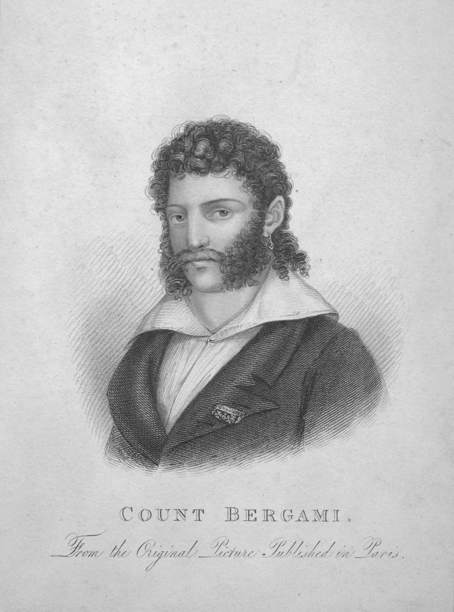 Hrabia Bergami, ok. 1820 r. autorstwa Unbekannt