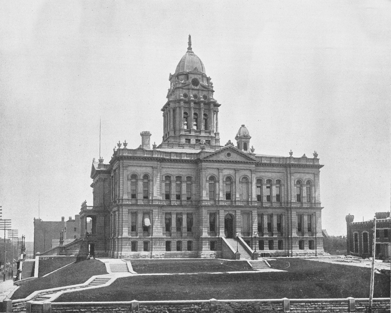 Sąd, Omaha, Nebraska, USA, ok. 1900. autorstwa Unbekannt