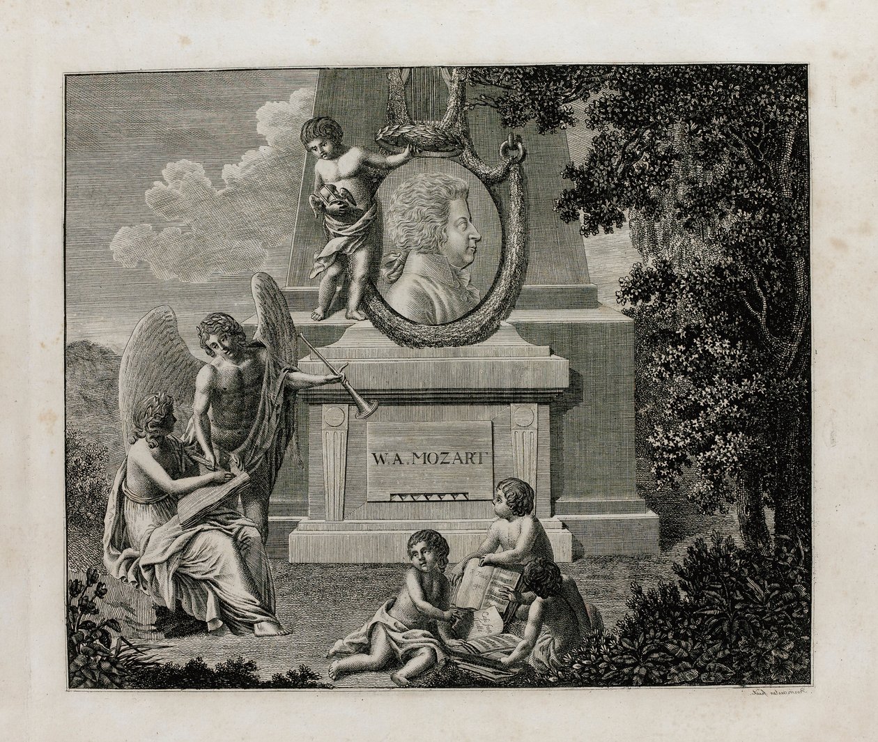 Okładka pierwszego wydania partytury wokalnej opery Così fan tutte W.A. Mozarta, 1794. autorstwa Unbekannt