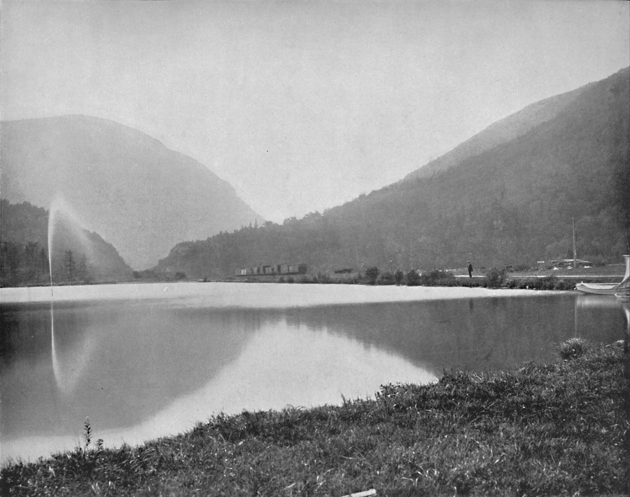 Crawford Notch, Białe Góry, New Hampshire, c1897. autorstwa Unbekannt
