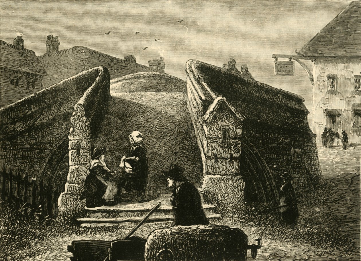 Most Crowland, 1898. autorstwa Unbekannt