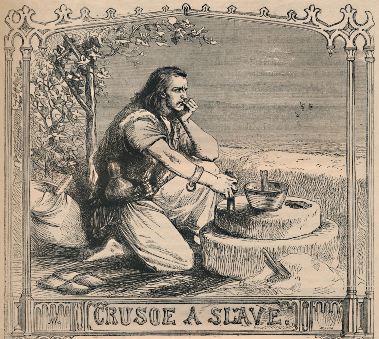 Crusoe Niewolnik, c1870 autorstwa Unbekannt