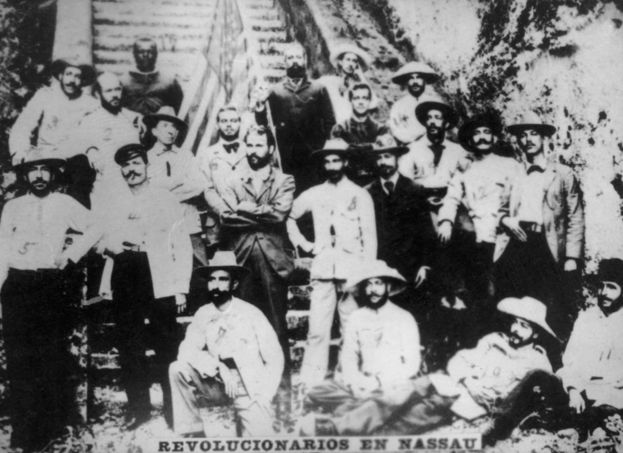 Kubańscy rewolucjoniści w Nassau, 1895, 1920 autorstwa Unbekannt