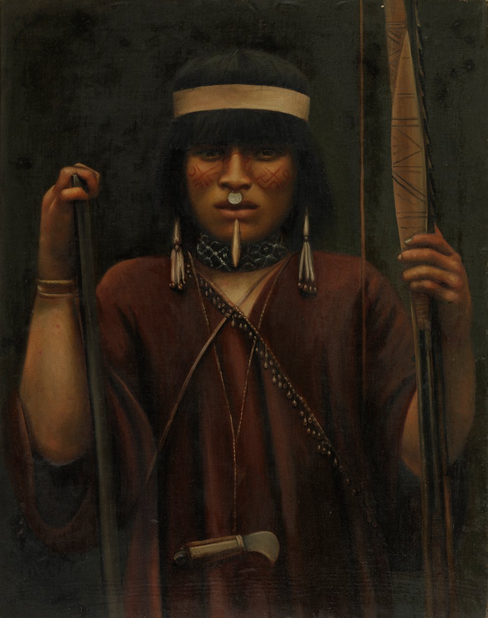 Indian Cunivo, ca. 1890-1892. autorstwa Unbekannt