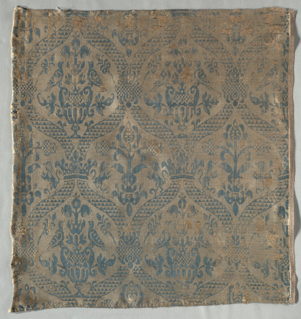 Fragment adamaszku, 1500s. autorstwa Unbekannt