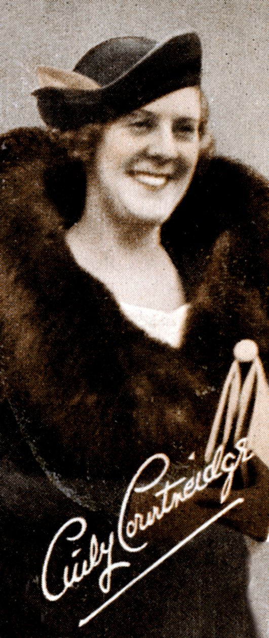 Dame Esmerelda Cicely Courtneidge DBE 1893-1980, angielska aktorka i komedia, 1935 autorstwa Unbekannt