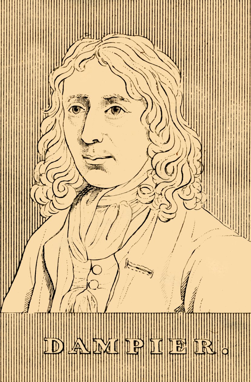 Dampier, 1651-1715, 1830. autorstwa Unbekannt