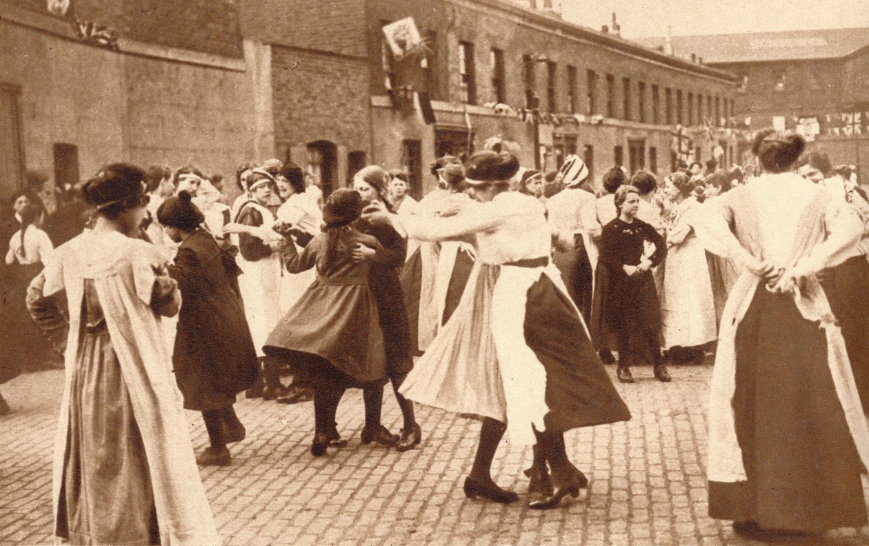 Taniec świętuje koniec wojny, 1918 1935 autorstwa Unbekannt